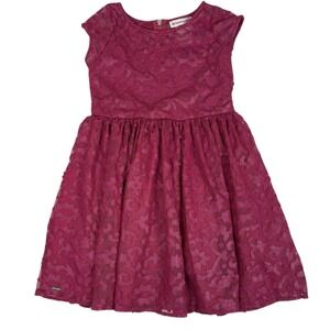 American Girl‎ Merry Magenta Dress Girls 8 Pink Full Skirt Holiday Party